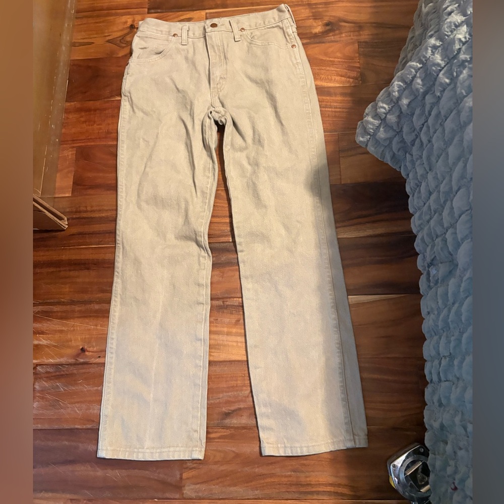 Wrangler Light Wash Straight Leg‎ Jeans Size 28 (0333)
